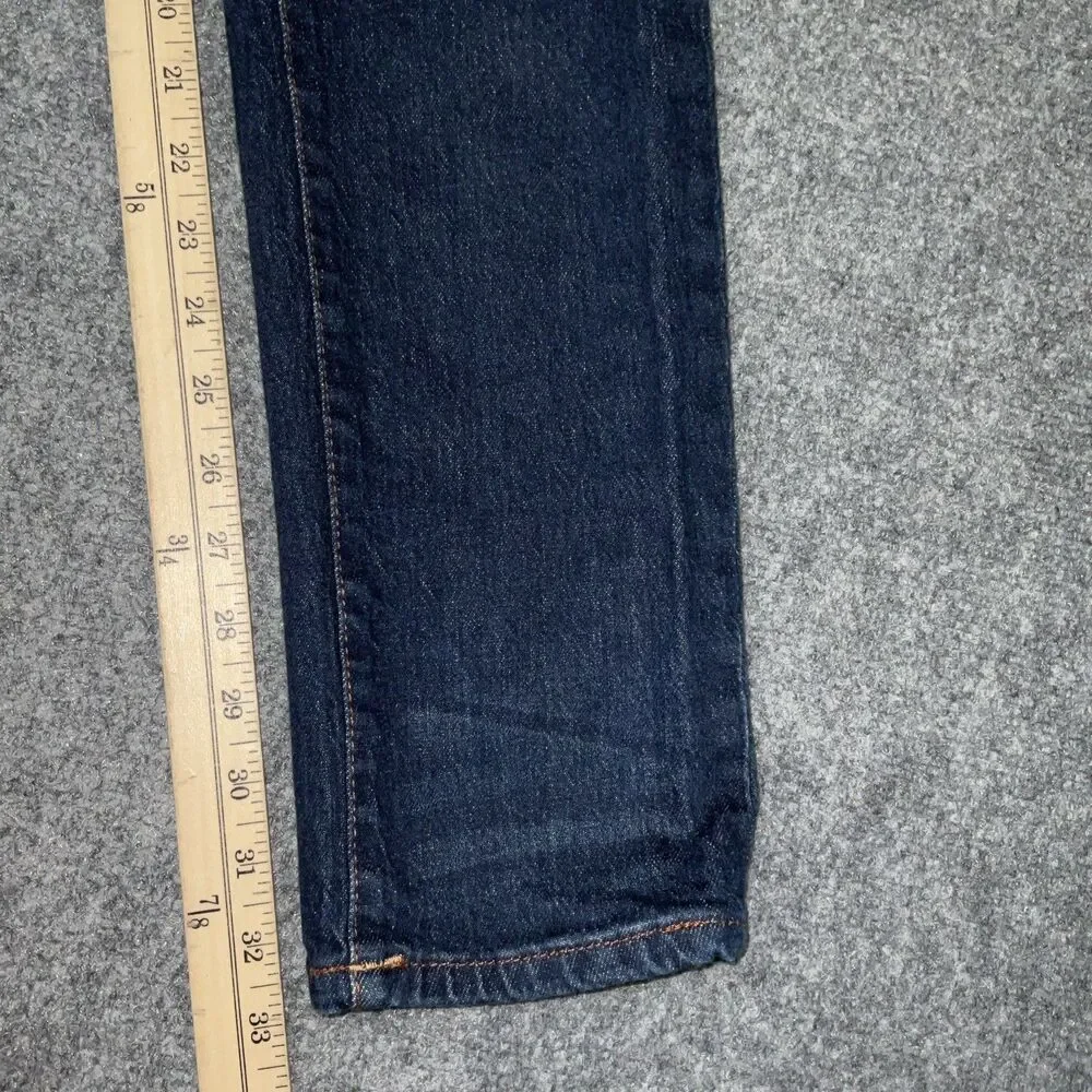 True Religion Jeans Mens Size 28 Blue Denim Geno Relaxed Slim